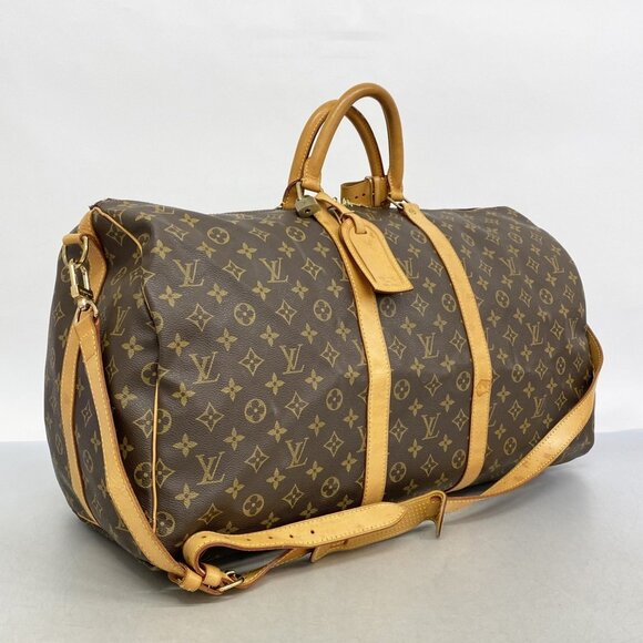 LOUIS VUITTON Authentic Brown Monogram Boston Bag - Picture 2 of 14